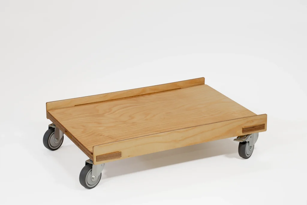 Trolley mit einem FridayBOX-Deckel